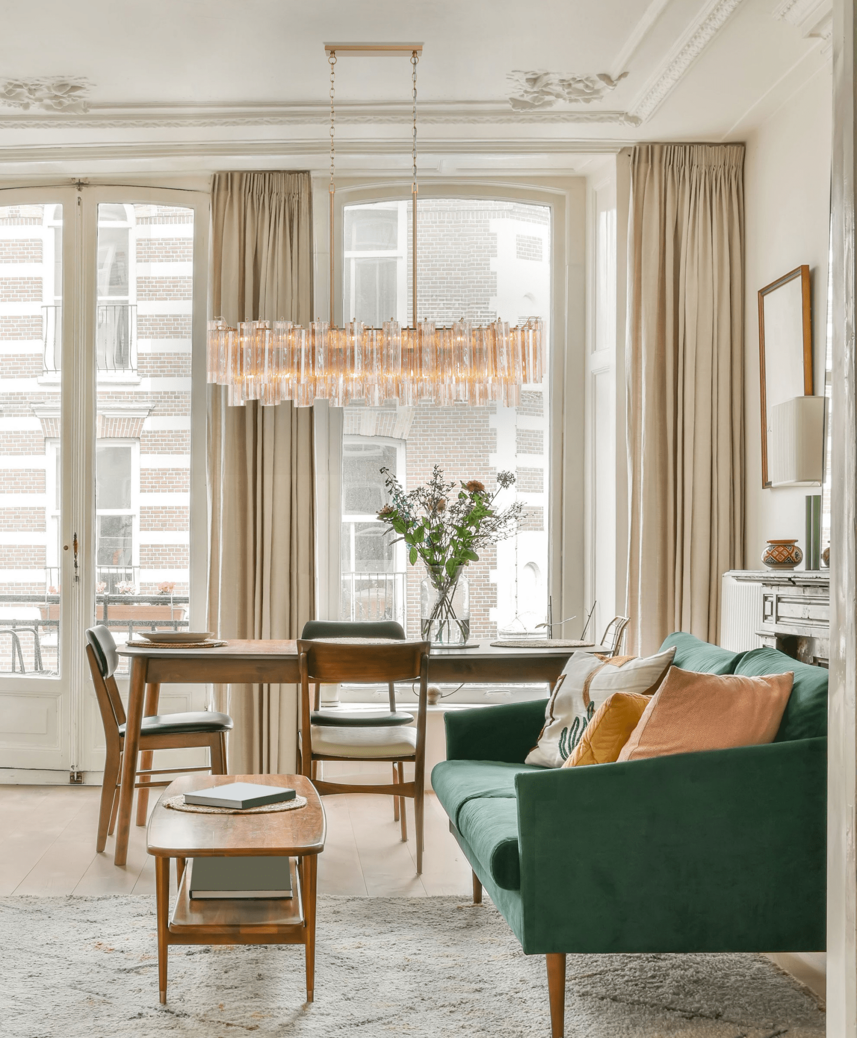 Luxury Addis Linear Chandelier