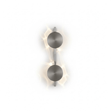 Lumin Wave Duo Rechargeable Sconce