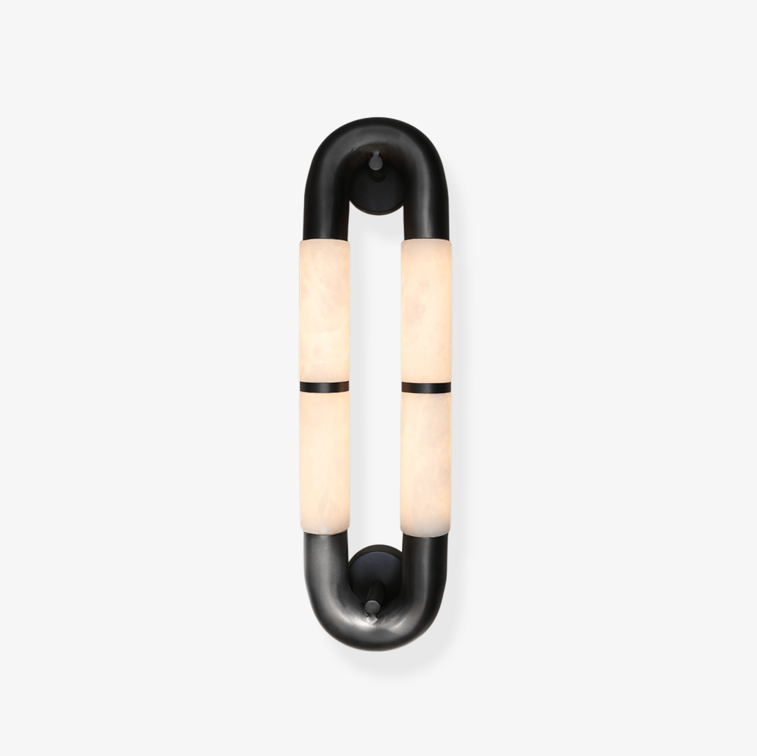 Luma Arc Twin Alabaster Sconce Main image