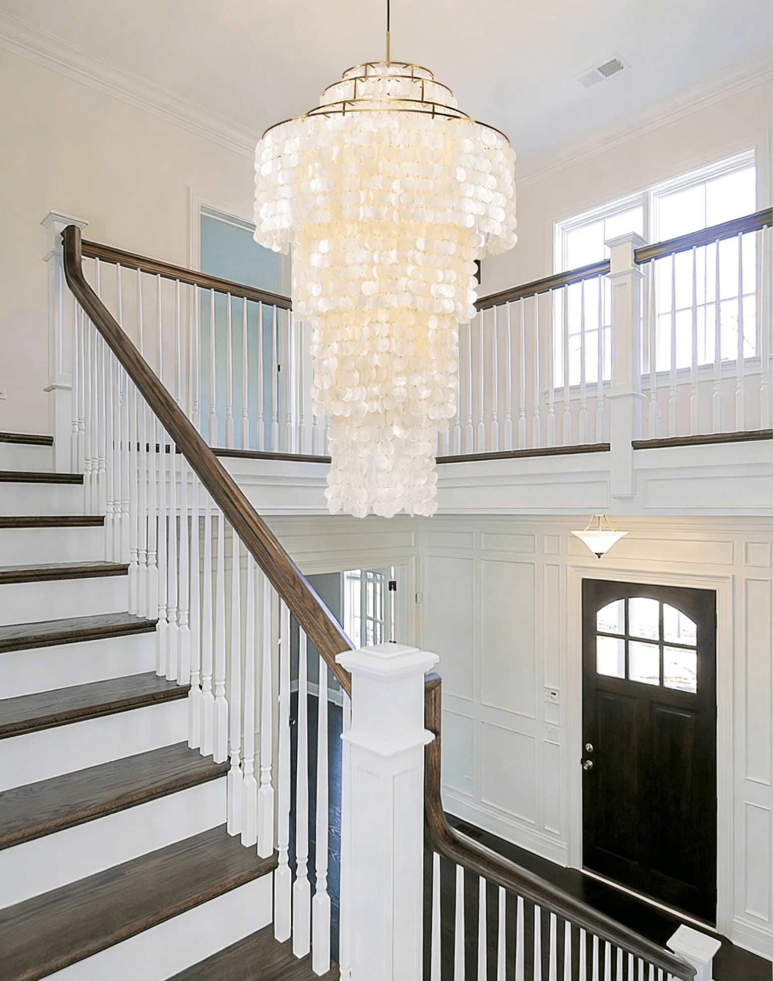 Modern Nerida Shell Chandelier