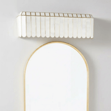 Aurelia Capiz Wall Lamp