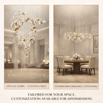Nature Branch LED Chandelier - CasaraHouse