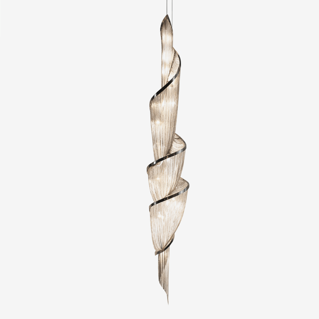 Twilight Spiral Chain Chandelier Main image