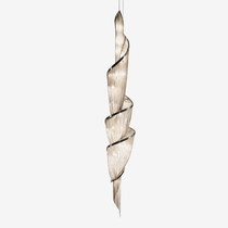 Twilight Spiral Chain Chandelier