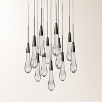 Soltaire Crystal Round Chandelier 17" 24" 36" 48" 58"D