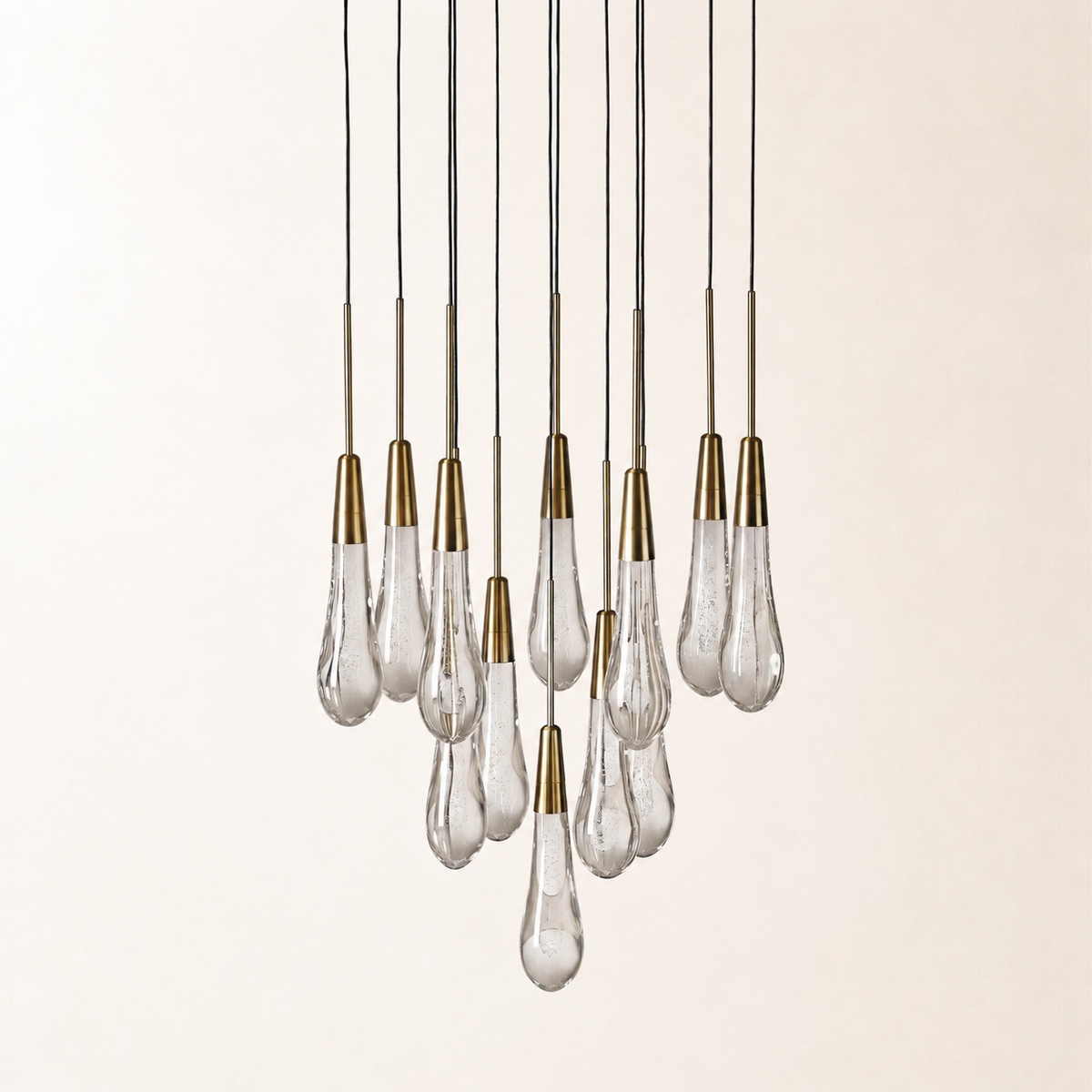 Soltaire Crystal Round Chandelier 17" 24" 36" 48" 58"D
