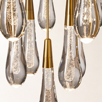 Soltaire Crystal Round Chandelier 17" 24" 36" 48" 58"D