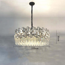 Kate Double Tier Crystal Chandelier