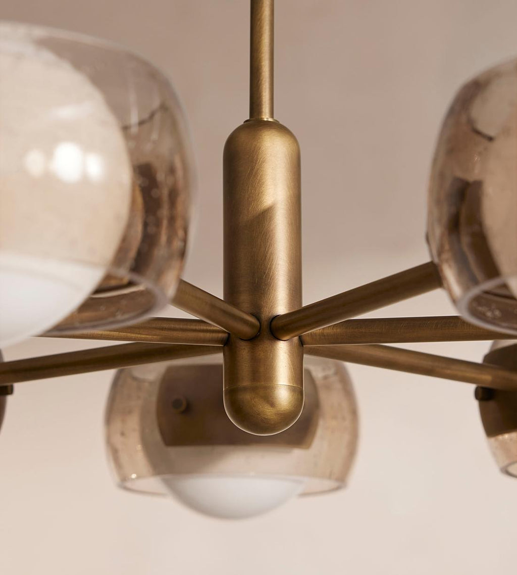 Douglas Murano Glass Chandelier