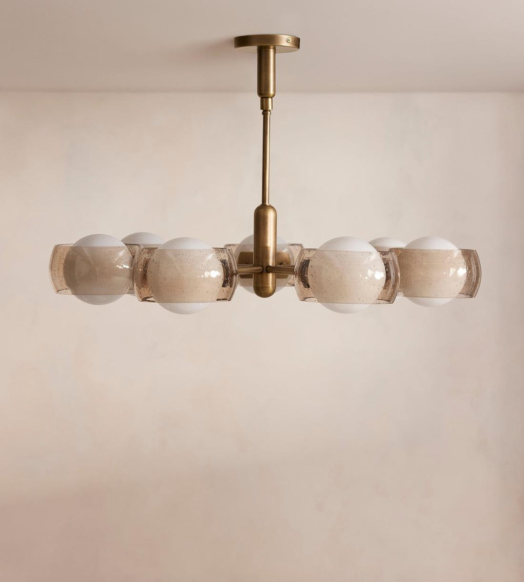 Douglas Murano Glass Chandelier