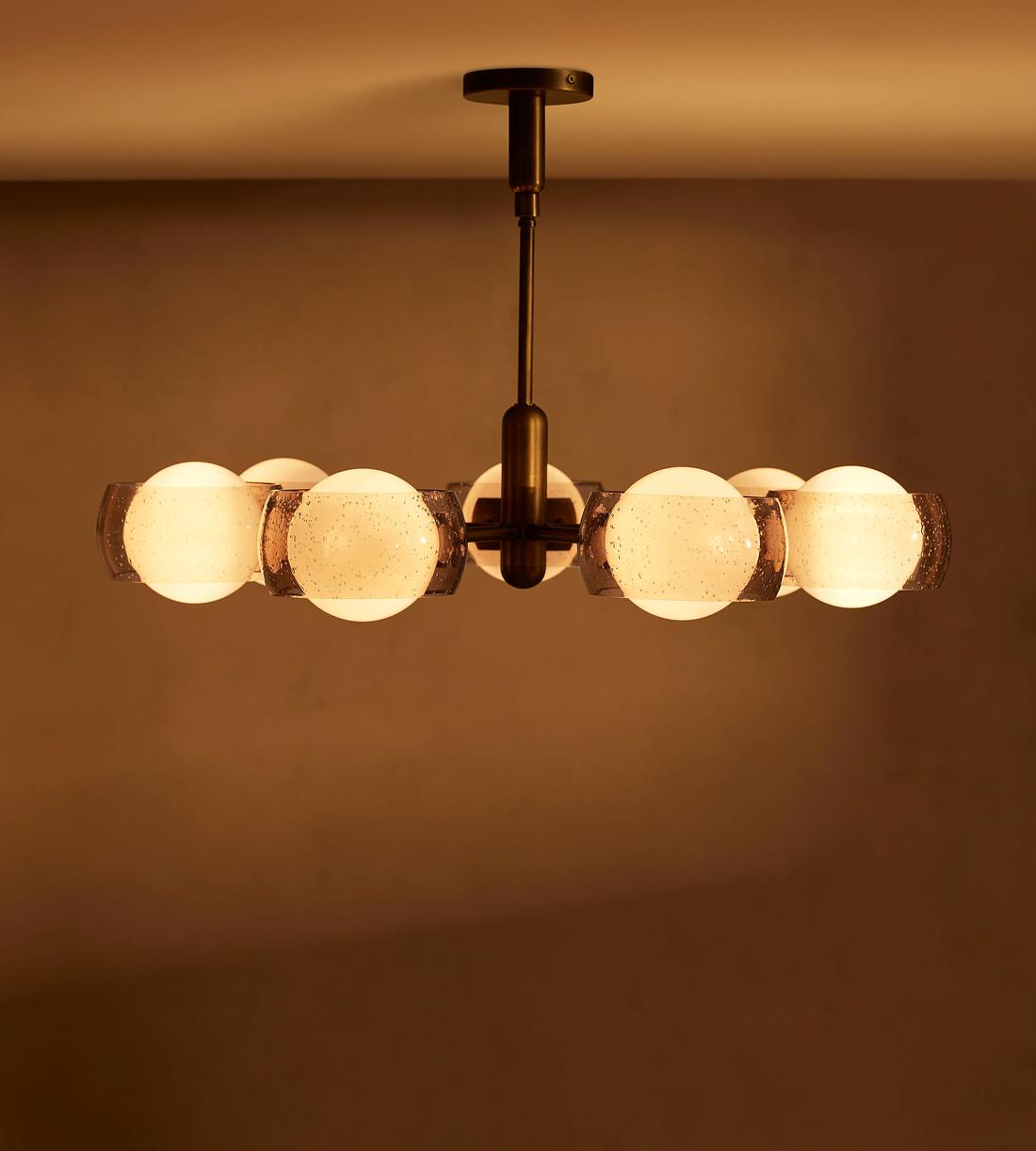 Douglas Murano Glass Chandelier