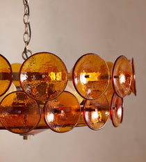 Lorenzo Murano Glass Chandelier