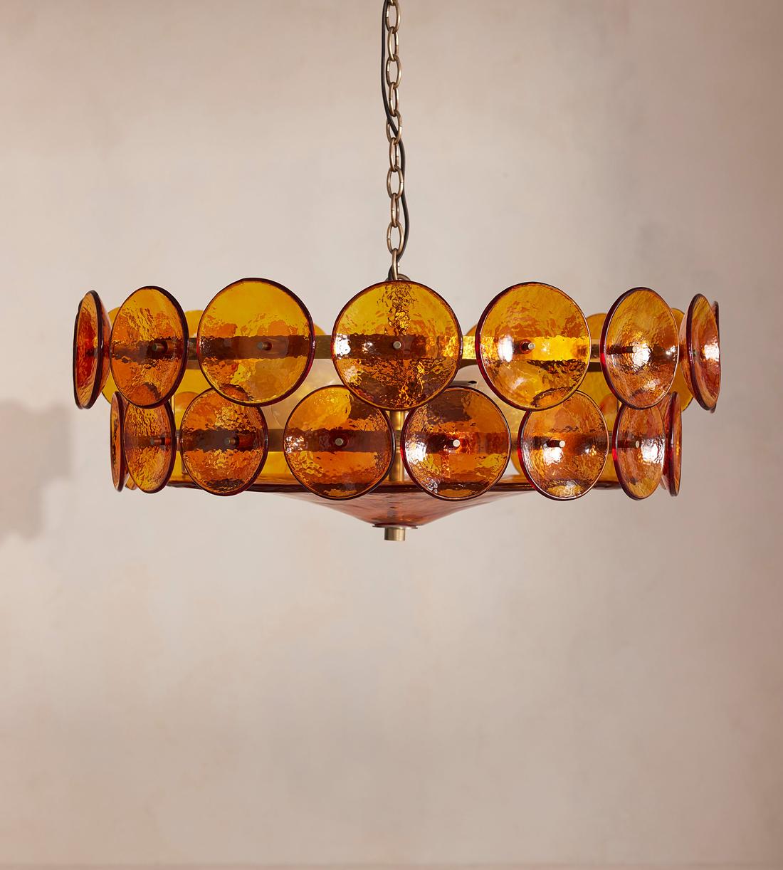 Lorenzo Murano Glass Chandelier Main image