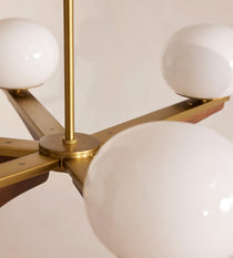 Demarco Glass Chandelier 31"W