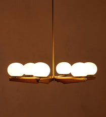 Demarco Glass Chandelier 31"W