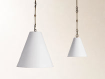 Watley Cone Pendant in White