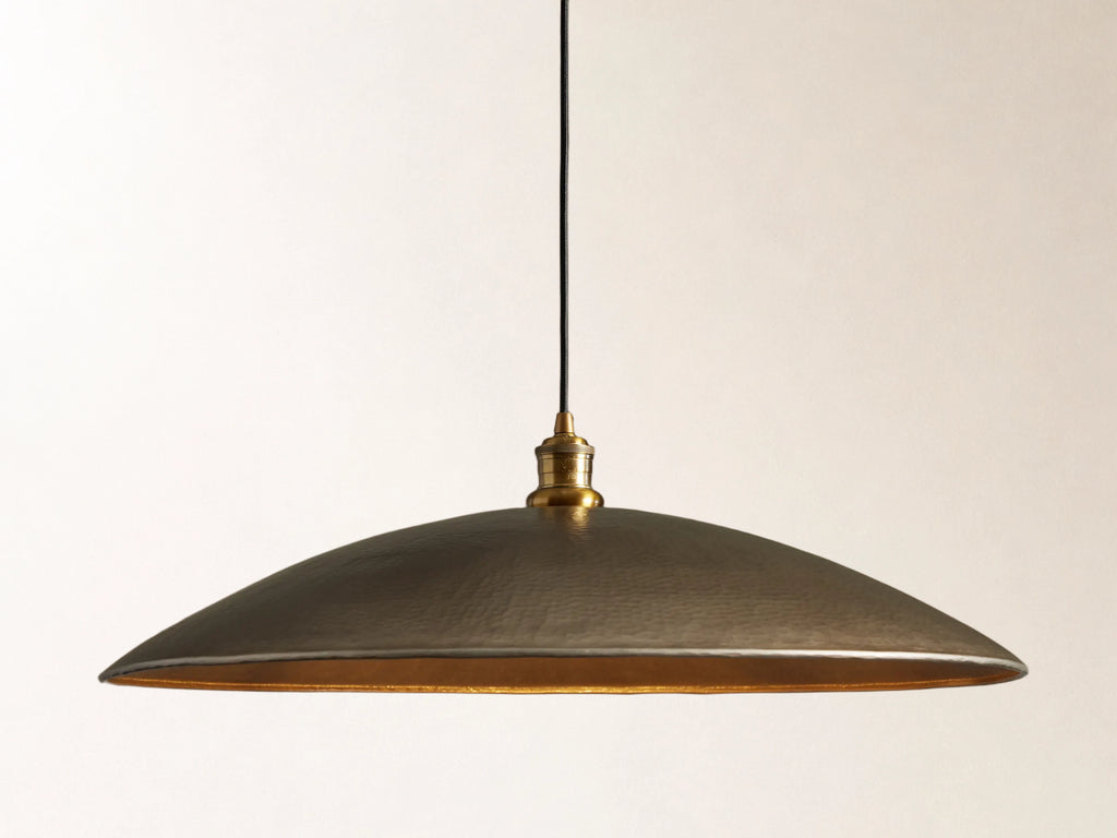 Recycled Metal Fan Pendant