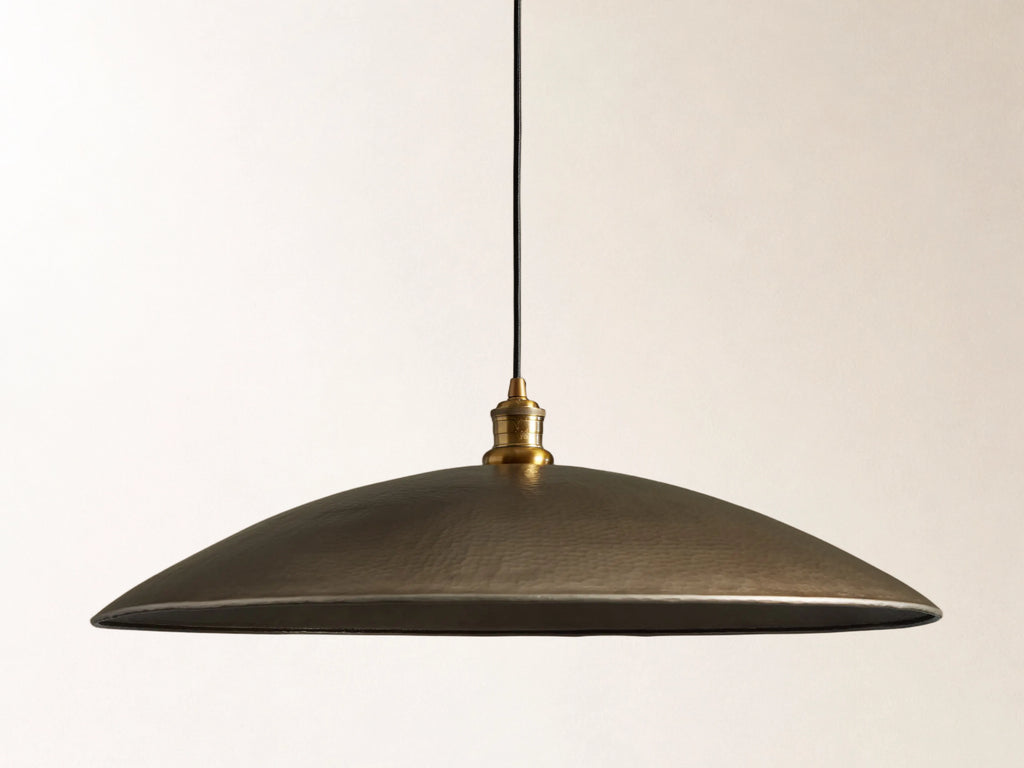 Recycled Metal Fan Pendant