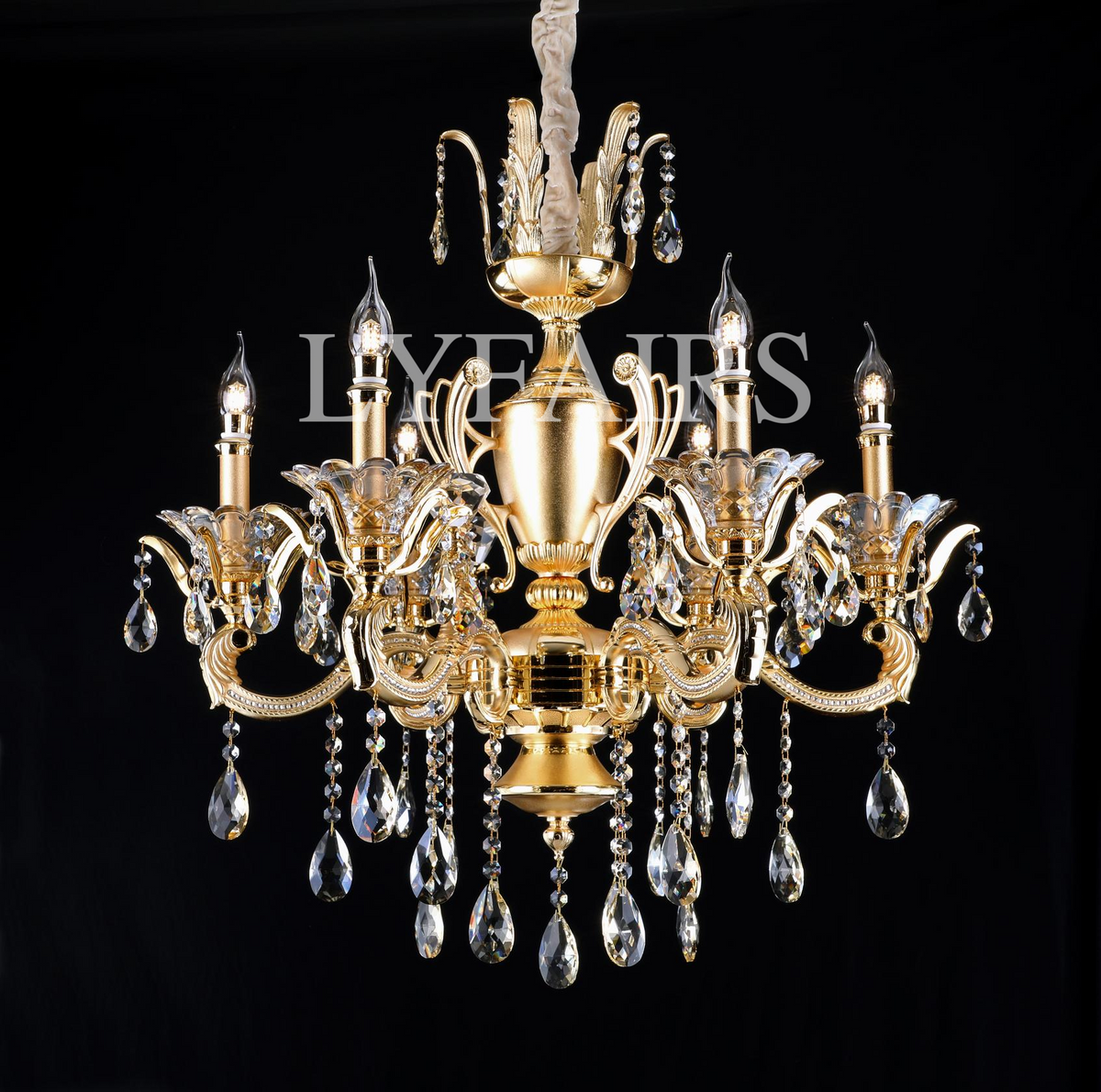 Maria Classic Royal Baroque Revival Vintage Chandelier