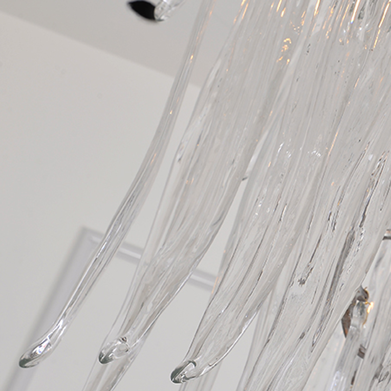 Luxury Crystal Branch Chandelier For Staircase