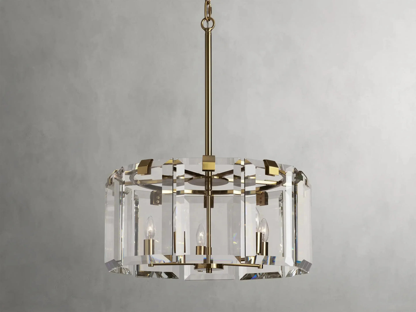 Elegant Amaya Round Chandelier 30" 38" 48" - CasaraHouse