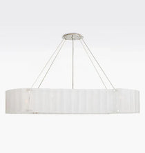 Marcellus Glass Linear Chandelier 60"