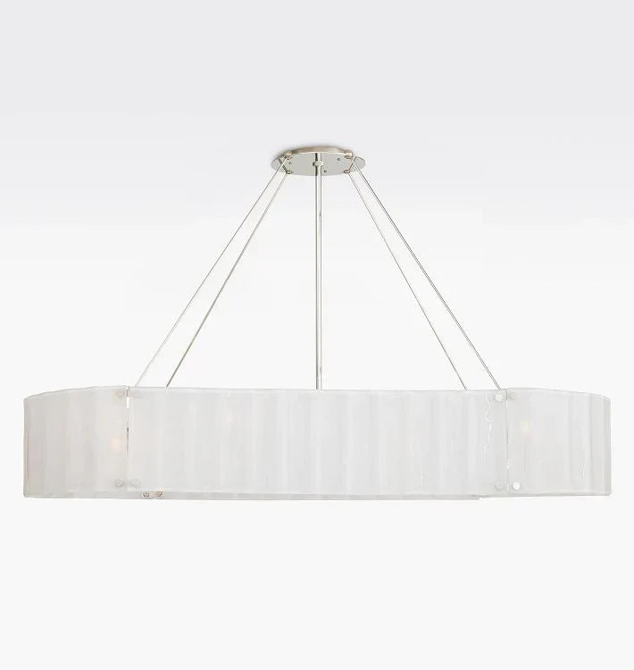 Marcellus Glass Linear Chandelier 60"