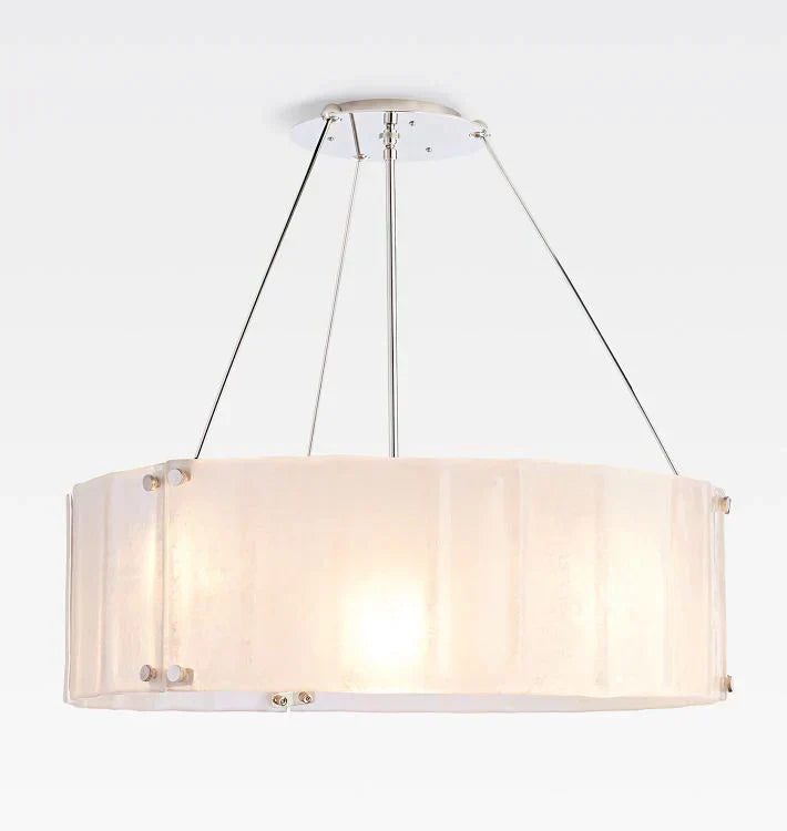 Marcellus Glass Round Chandelier 32"