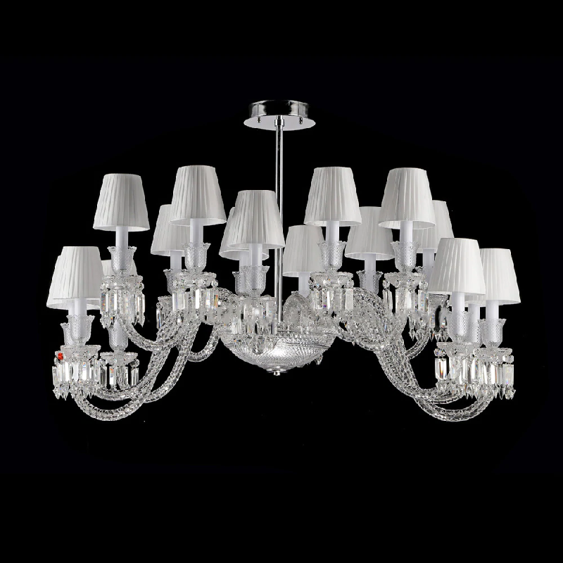 Auralite Lliana Classic Oval K9 Crystal Chandelier 16 Lights Main image