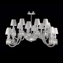 Auralite Lliana Classic Oval K9 Crystal Chandelier 16 Lights