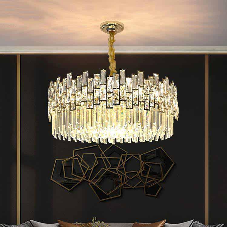 Palo clear Crystal Round Chandelier Main image