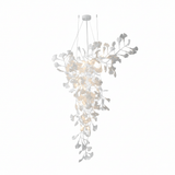 Golden Fan Leaf Artistic Chandelier - CasaraHouse