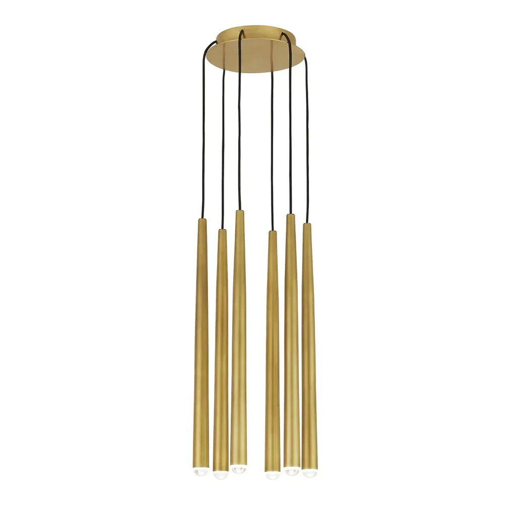Pyramid Round Chandelier