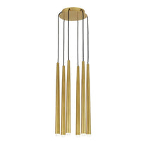 Pyramid Round Chandelier