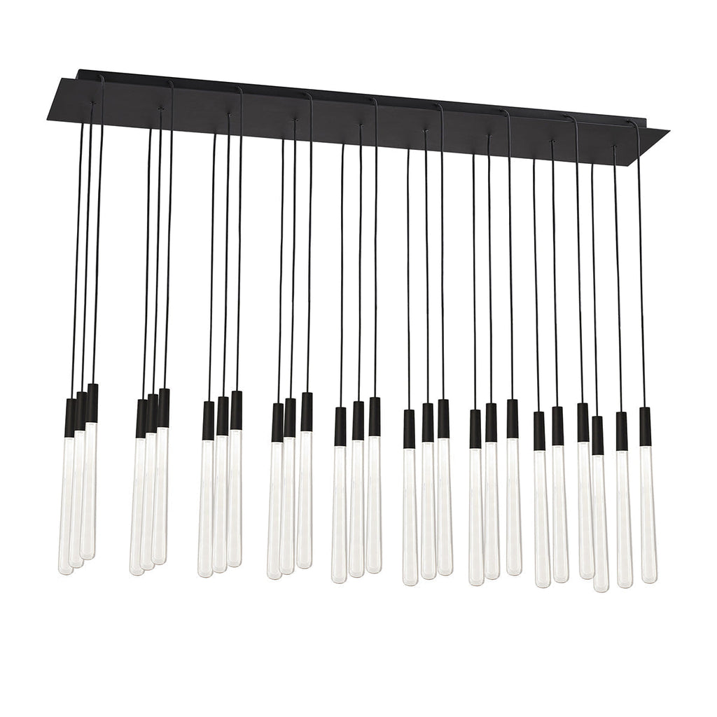 Pyramid Linear Crystal Chandelier