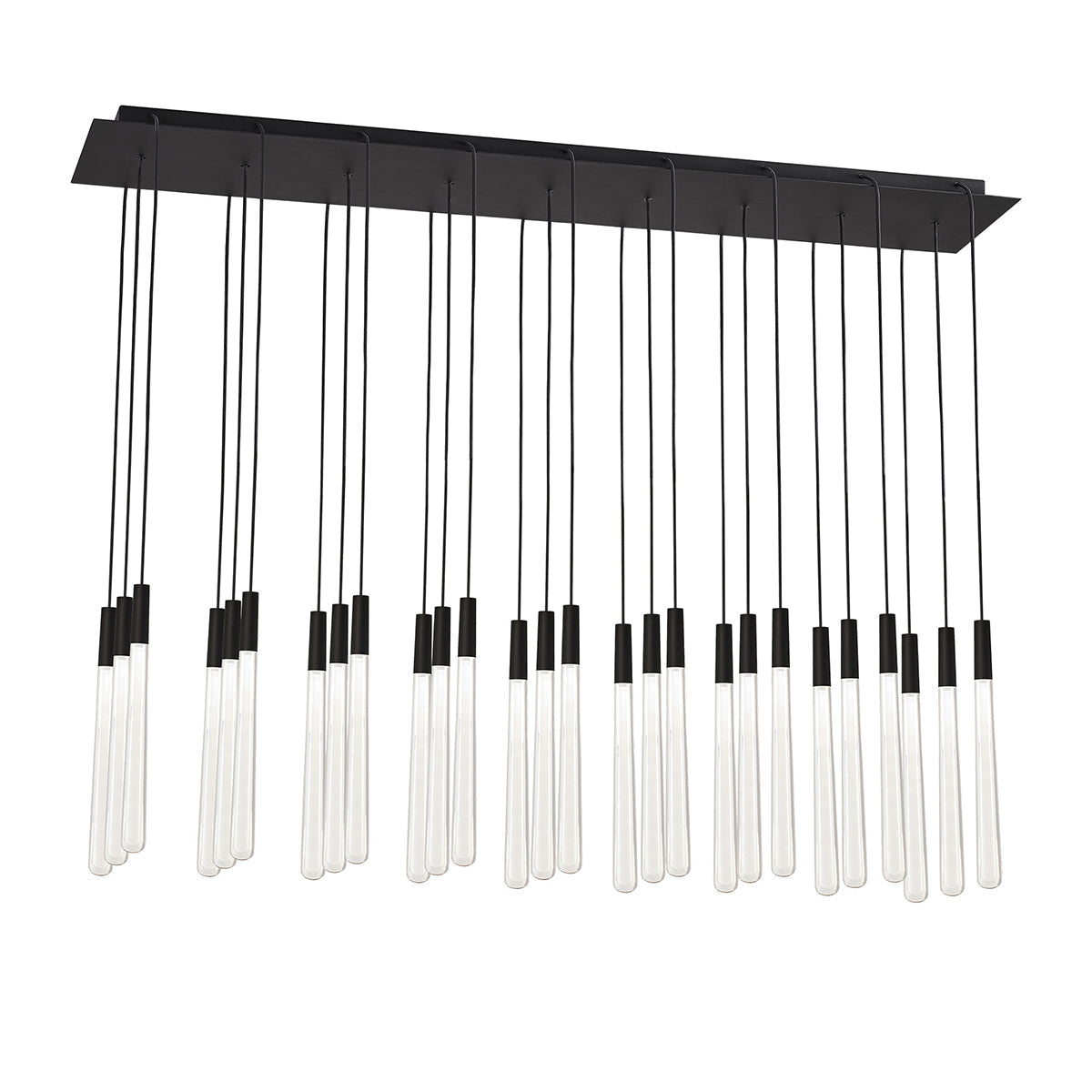 Pyramid Linear Crystal Chandelier