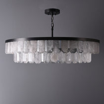 Rolantis Double Rock Crystal Chandelier