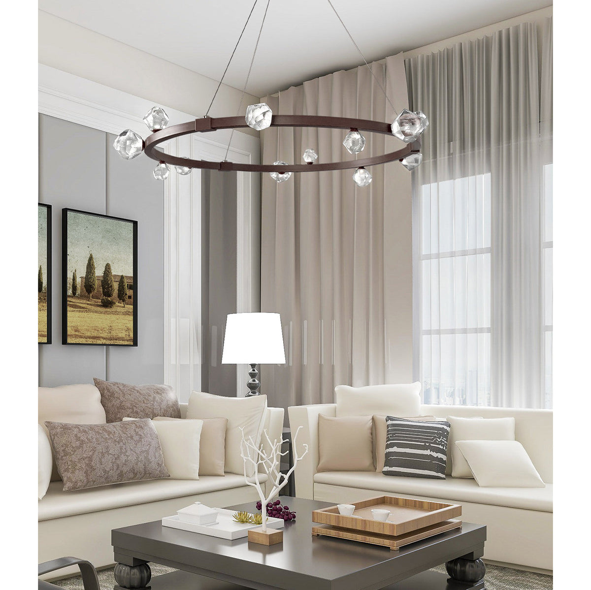 Estelle Ring Chandelier Main image