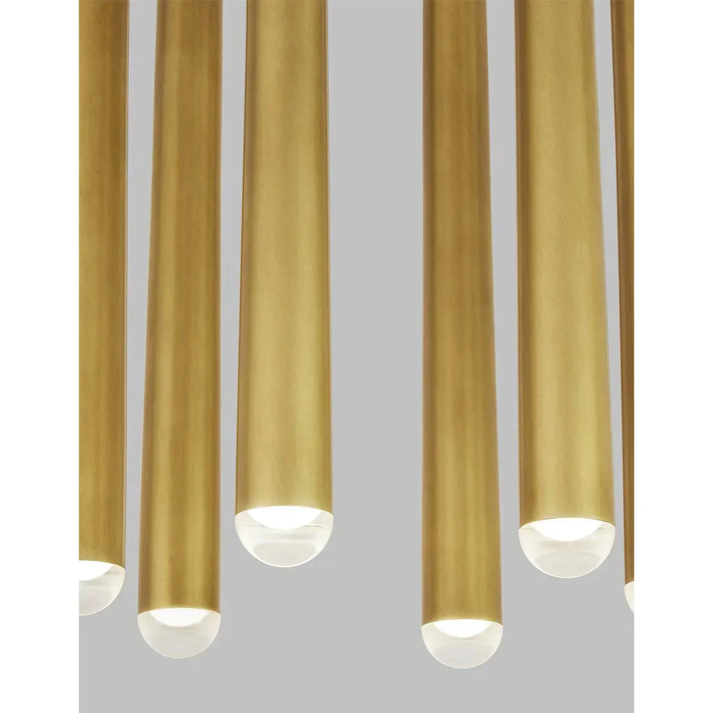 Pyramid Round Chandelier