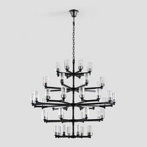 Kleidoscope Tiered Large Chandelier
