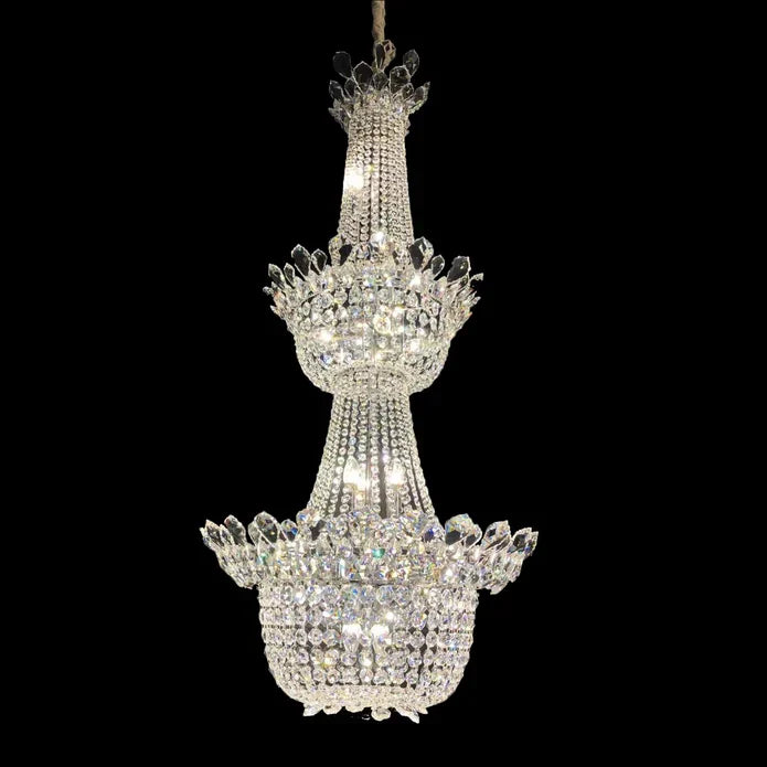 Luxury Empire Branch Crystal Chandelier Pendant Light for Entryway and Foyer Secondary image