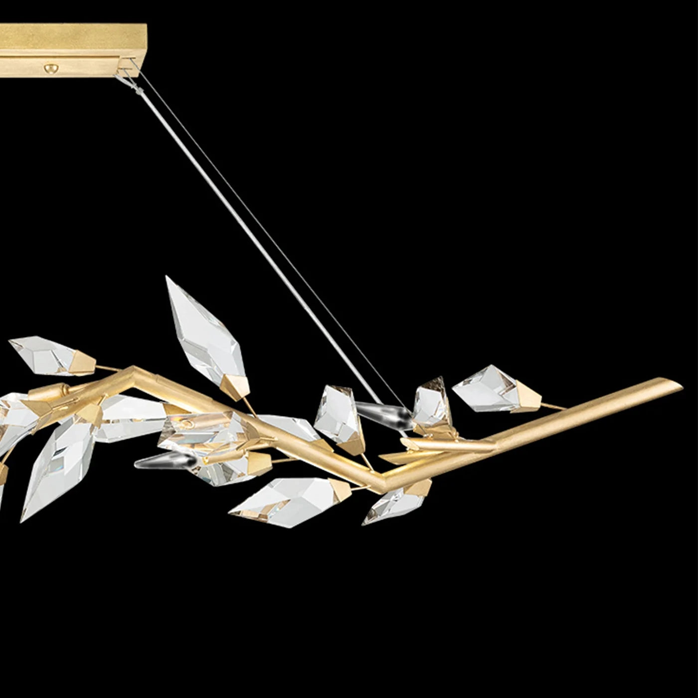 Adison 63.5“ Linear Crystal Chandelier