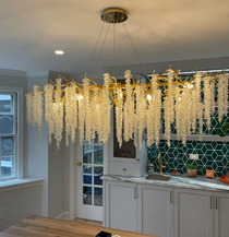 Branch Crystal Icicle Chandelier