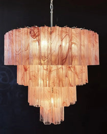 Murano Glass Chandelier - 78 Tubes