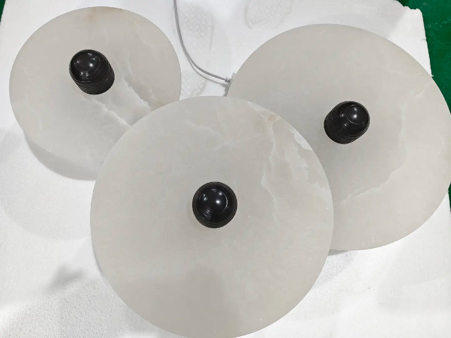 Alabaster Flushmount - 2 Surface