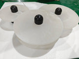 Alabaster Flushmount - 2 Surface