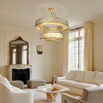 Jeunet 2-Tier Round Chandelier