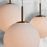 Contemporary Casen Glass Round Chandelier 20"28"34"43" - CasaraHouse
