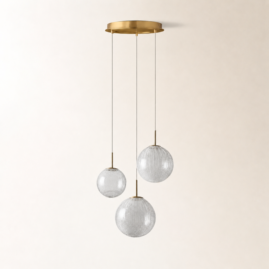 Casen Glass Round Chandelier 20"28"34"43"
