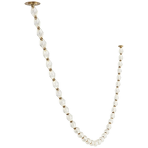 Creative Glass Pearl Necklace Pendnat Chandelier for Living/Dining Room/Staircase